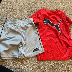 Puma boys matching set size 5/6